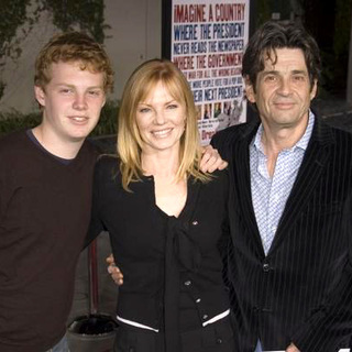 Marg Helgenberger;Alan Rosenberg; in American Dreamz World Premiere in Los Angeles