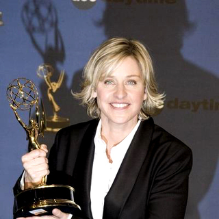 Ellen DeGeneres; in 33rd Annual Daytime Emmy Awards - Press Room