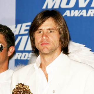 Jim Carrey in 2006 MTV Movie Awards - Press Room