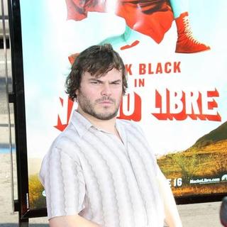 Jack Black; in Nacho Libre Premiere in Los Angeles
