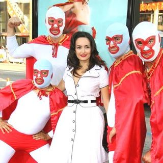 Ana de la Reguera; in Nacho Libre Premiere in Los Angeles