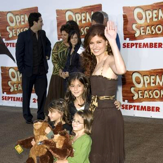 Debra Messing; in Open Season Los Angeles Premiere - Red Carpet