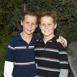 Shane Kinsman;Brent Kinsman; in Open Season Los Angeles Premiere - Red Carpet