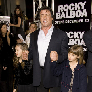 Sylvester Stallone; in World Premiere of Rocky Balboa