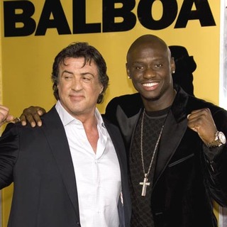 Sylvester Stallone;Antonio Tarver; in World Premiere of Rocky Balboa