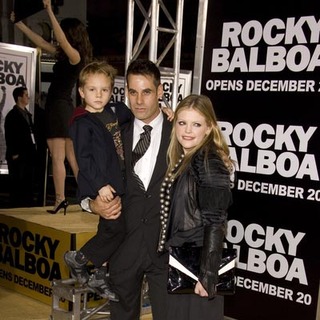 Adrian Pasdar;Natalie Maines; in World Premiere of Rocky Balboa
