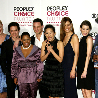 Ellen Pompeo; in The 33rd Annual People's Choice Awards - Press Room