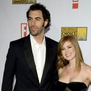 Sacha Baron Cohen;Isla Fisher; in 12th Annual Critics' Choice Awards