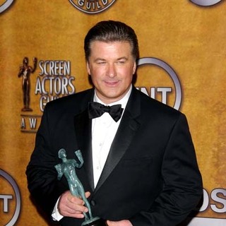 Alec Baldwin; in 13th Annual Screen Actors Guild Awards - Press Room