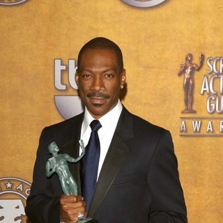 Eddie Murphy; in 13th Annual Screen Actors Guild Awards - Press Room