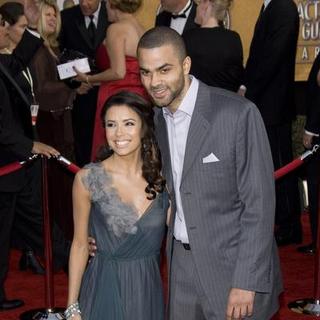 Eva Longoria;Tony Parker; in 13th Annual Screen Actors Guild Awards - Arrivals