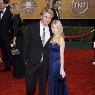 Chad Michael Murray;Kenzie Dalton; in 13th Annual Screen Actors Guild Awards - Arrivals