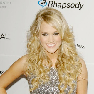Carrie Underwood; in 2007 Clive Davis Pre-Grammy Awards Party