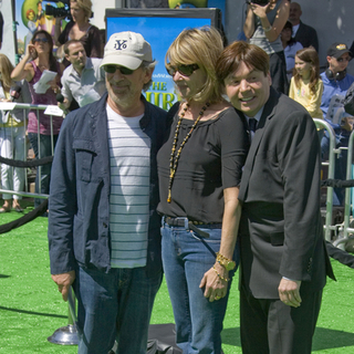 Steven Spielberg;Mike Myers; in Shrek The Third - Los Angeles Movie Premiere - Arrivals
