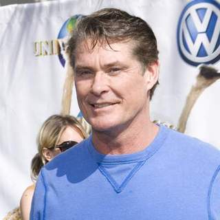 David Hasselhoff; in Evan Almighty World Premiere
