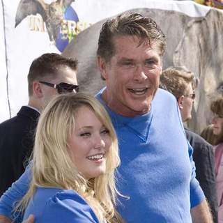 David Hasselhoff; in Evan Almighty World Premiere