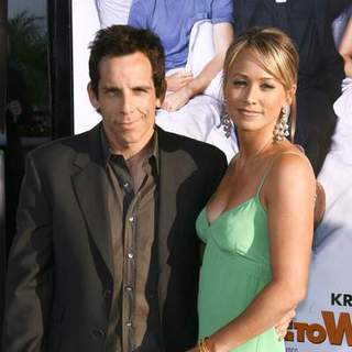 Ben Stiller;Christine Taylor; in "License To Wed" Los Angeles Premiere