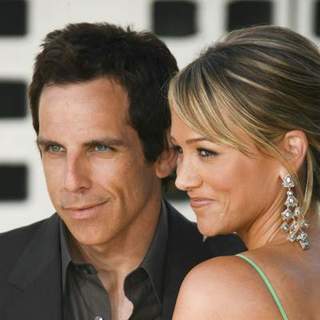 Ben Stiller;Christine Taylor; in "License To Wed" Los Angeles Premiere
