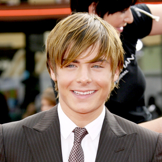 Zac Efron; in Los Angeles Premiere of HAIRSPRAY