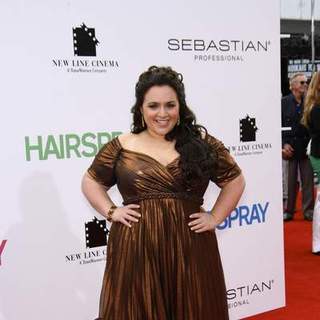 Nikki Blonski; in Los Angeles Premiere of HAIRSPRAY