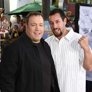 Adam Sandler;Kevin James; in I Now Pronounce You Chuck And Larry World Premiere presented by Universal Pictures