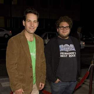 Jonah Hill;Paul Rudd; in The Darjeeling Limited - Beverly Hills Movie Premiere - Arrivals