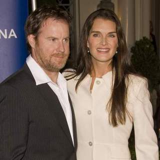 Brooke Shields;Chris Henchy; in Oceana Salutes Former Vice President Al Gore