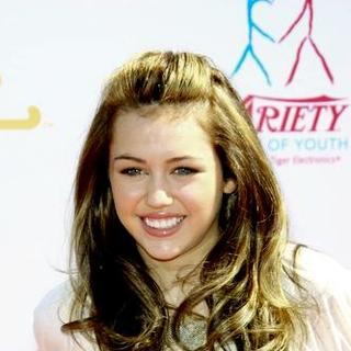 Miley Cyrus; in Variety's Power of Youth event benefiting St. Jude Children's Hospital