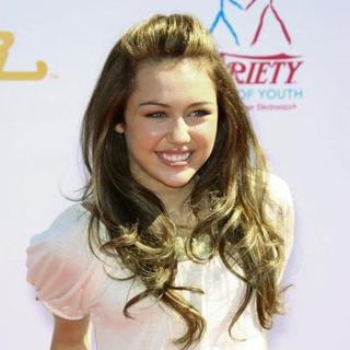 Miley Cyrus; in Variety's Power of Youth event benefiting St. Jude Children's Hospital