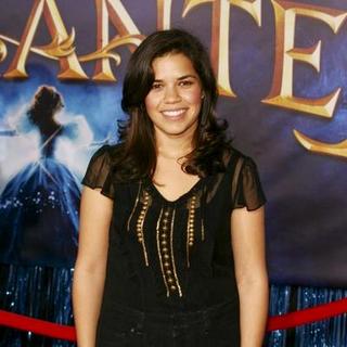 America Ferrera; in "Enchanted" World Premiere - Arrivals