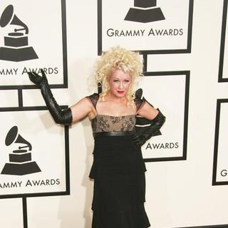 Cyndi Lauper; in 50th Annual GRAMMY Awards - Arrivals