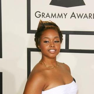 Chrisette Michele; in 50th Annual GRAMMY Awards - Arrivals