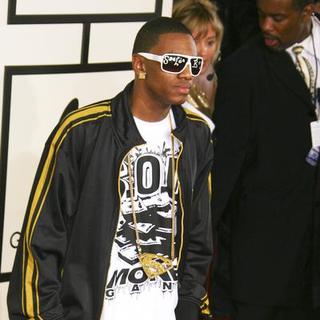 Soulja Boy; in 50th Annual GRAMMY Awards - Arrivals