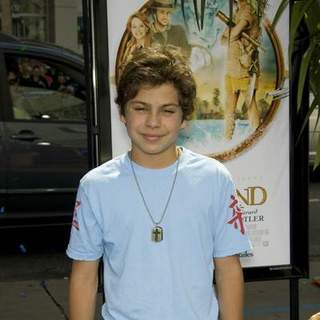 Jake Austin; in "Nim's Island" World Premiere - Arrivals