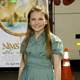 Abigail Breslin; in "Nim's Island" World Premiere - Arrivals