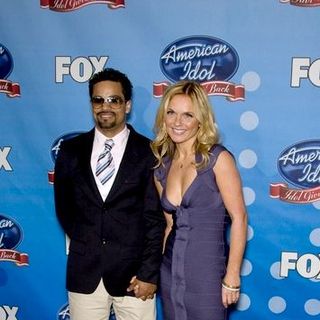 Geri Halliwell;Ivan Velez; in Idol Gives Back 2008 - Arrivals