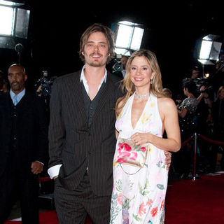Christopher Backus;Mira Sorvino; in 66th Annual Golden Globes NBC After Party - Arrivals