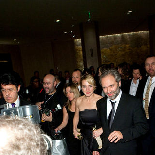 Kate Winslet;Sam Mendes; in 66th Annual Golden Globes NBC After Party - Arrivals