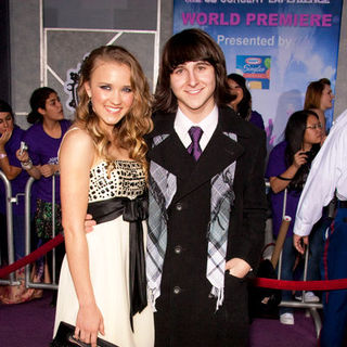 Emily Osment;Mitchel Musso; in "Jonas Brothers: The 3D Concert Experience" World Premiere - Arrivals