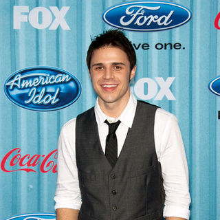 Kris Allen; in American Idol Top 13 Party - Arrivals