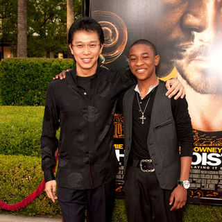 Justin Martin;Ben Hong; in "The Soloist" Los Angeles Premiere - Arrivals