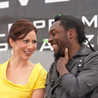 Lynn Collins;will.i.am; in "X-Men Origins: Wolverine" World Premiere - Arrivals