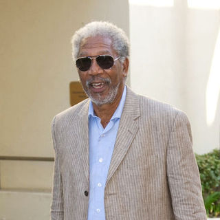 Morgan Freeman; in "Get Schooled" Conference and Premiere - Arrivals