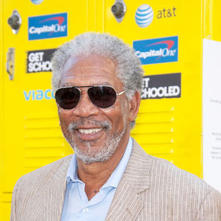 Morgan Freeman; in "Get Schooled" Conference and Premiere - Arrivals