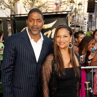 Debbie Allen;Norman Nixon; in "Fame" Los Angeles Premiere - Arrivals