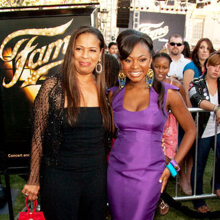 Debbie Allen, Naturi Naughton in "Fame" Los Angeles Premiere - Arrivals