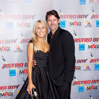 Gretchen Rossi;Slade Smiley; in "Astro Boy" Los Angeles Premiere - Arrivals