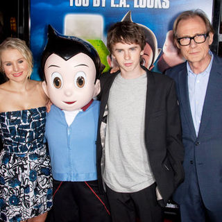 Kristen Bell, Freddie Highmore, Bill Nighy in "Astro Boy" Los Angeles Premiere - Arrivals