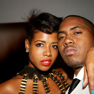 Kelis and Nas at Kelis's 27th Birthday Party