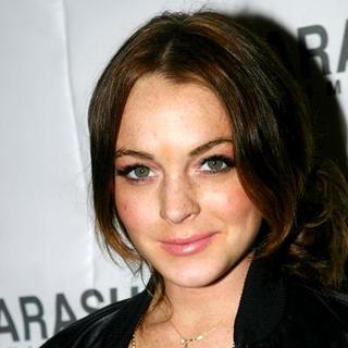 Lindsay Lohan; in Parasuco Launch Party with DJ AM